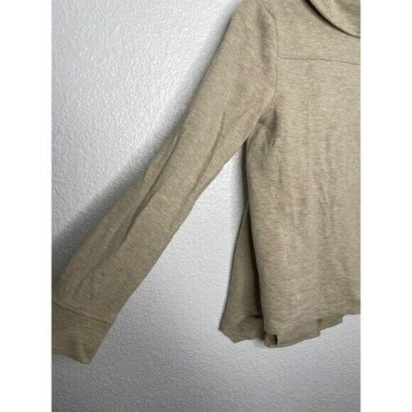 Kensie Womens Cardigan Size XS Light Brown Unlined Casual Long Sleeve Collared - Picture 10 of 15